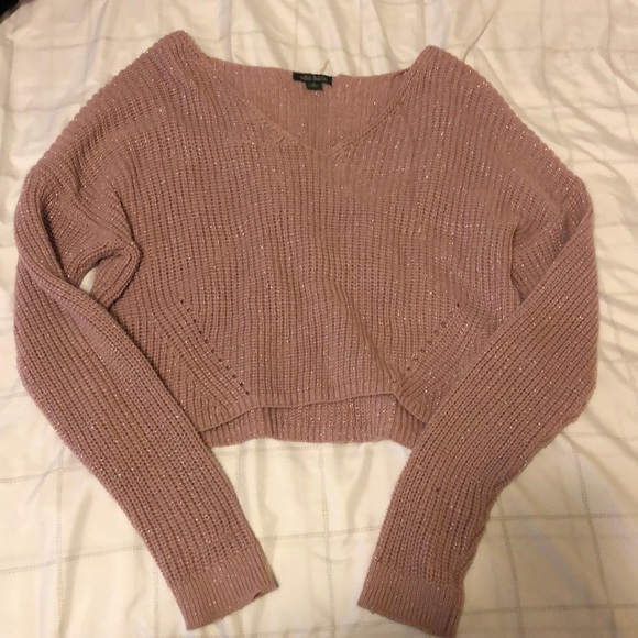 Wild fable purple sparkly sweater - Picture 2 of 4